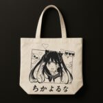 The "Tsundere Cat Girl" Anime | Premium Off-White Canvas Tote bag