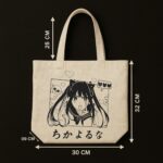 The "Tsundere Cat Girl" Anime | Premium Off-White Canvas Tote bag - Image 5