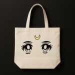 The "Magical Moon" Sailor Anime | Premium Off-White Canvas Tote bag