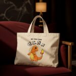 The "Choose Fire" Charmander Edition | Premium Off-White Canvas Tote bag - Image 2